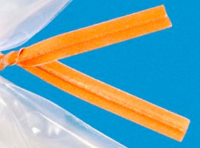 Orange Twist Ties