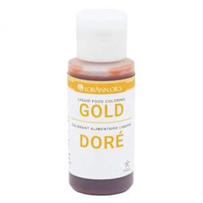 LORANN HARD CANDY COLOR - 1 OZ - GOLD