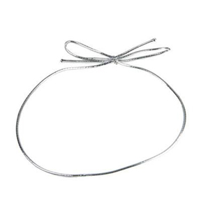 Silver 28" Loop - qty 5