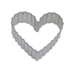 Fluted Heart - 2.5"