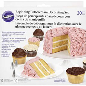 20 Piece Beginning Buttercream Decorating Set