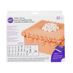 Deluxe Cake Decorating Tip Set, 22-Pc. Deluxe Cake Decorating Tip Set, 22-Pc.