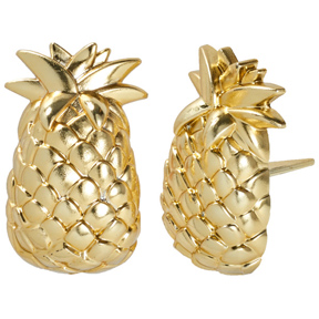 Gold Pineapple Picks