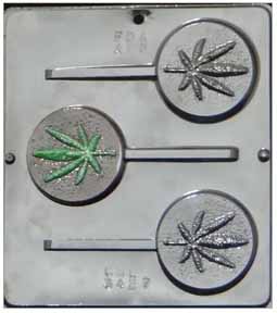 Large Marijuana Leaf Sucker