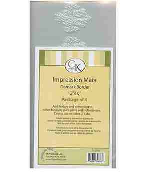 IMPRESSION MAT-DAMASK BORDER/4