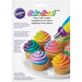 Color Swirl 3-Color Coupler Color Swirl 3-Color Coupler
