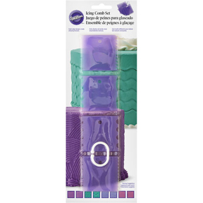 4-Piece Cake Combs Set