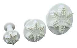 PME SNOWFLAKE PLUNGER/CUTTER SET OF 3 