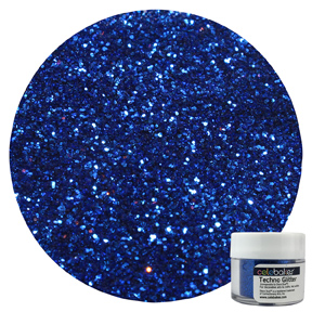 Techno Glitter - Royal Blue