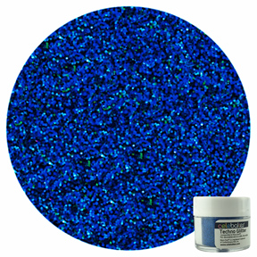 Techno Glitter - Sapphire Blue