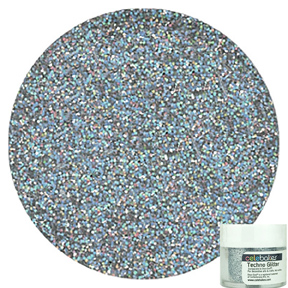 Techno Glitter - Hologram Silver