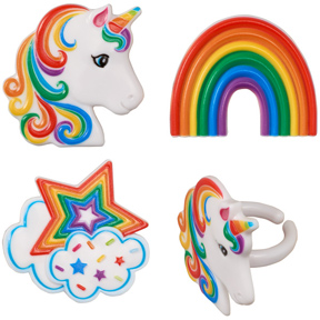Rainbow/Unicorn Rings