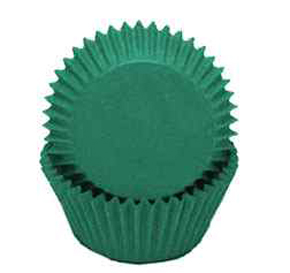 Standard Glassine Baking Cups - Dark Green - 500ct