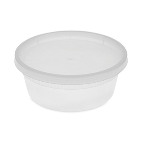 8oz Deli Container with lid - qty 5