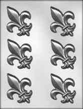 3" FLEUR DE LIS