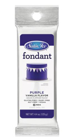 Satin Ice Fondant - Purple - 4.4oz