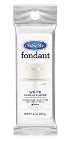 Satin Ice Fondant - White - 4.4oz
