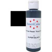 Americolor - Soft Gel Paste - 4.5oz - Super Black