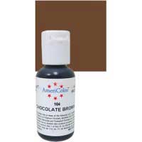 Americolor - Soft Gel Paste - 0.75oz - Chocolate Brown