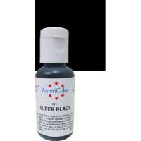 Americolor - Soft Gel Paste - 0.75oz - Super Black