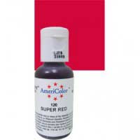 Americolor - Soft Gel Paste - 0.75oz - Super Red