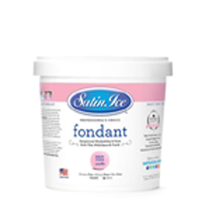 Satin Ice Fondant - Baby Pink - 2 LBS 