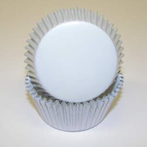 Standard Foil Baking Cups - White - 500ct