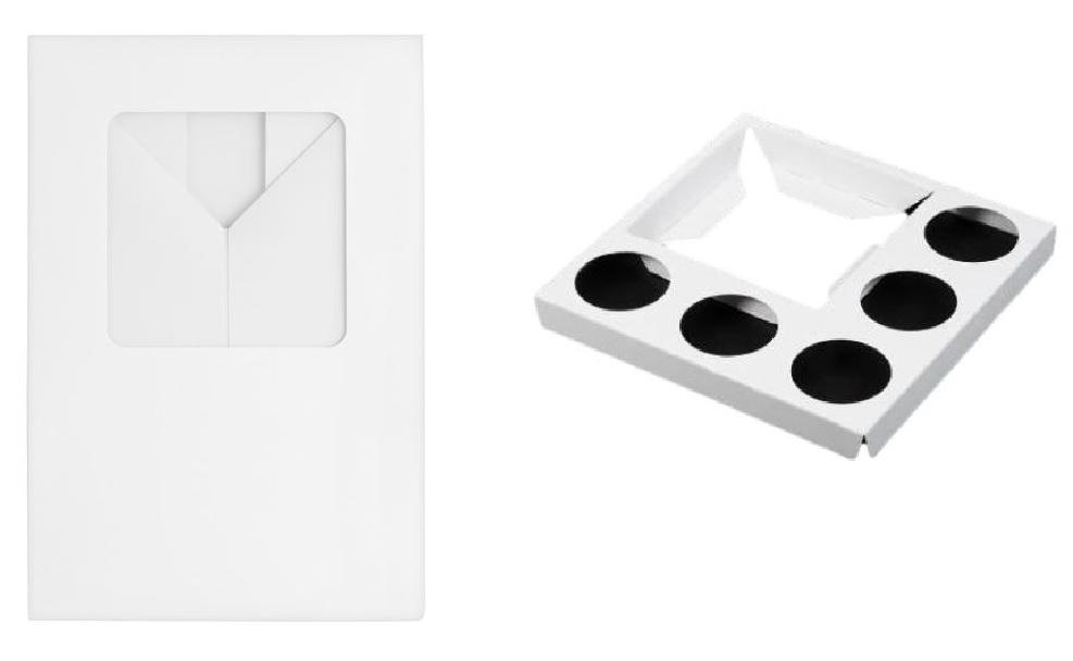 Bento Cake Box with Insert - Qty 3