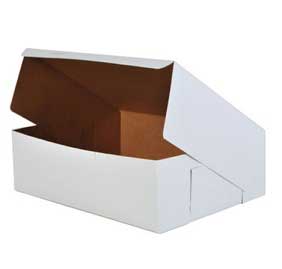 CAKE BOX - 10"X14"X4" - QTY 6