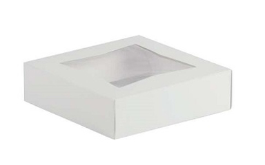 Pie/Cookie Window Box - 10"x10"x2.5" - qty 6