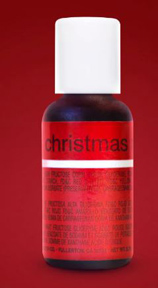 CHEFMASTER LIQUA-GEL 3/4 OZ - CHRISTMAS RED