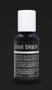 CHEFMASTER LIQUA-GEL 3/4 OZ - COAL BLACK