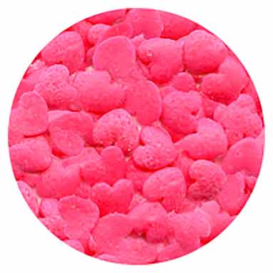 Pink Heart Confetti 4oz