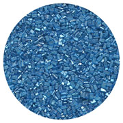 SUGAR CRYSTALS - 4 OZ - PEARLIZED BLUE