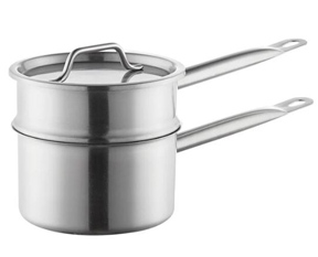 2 Qt. Stainless Steel Double Boiler Set