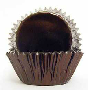 Standard Foil Baking Cups - Brown - 30ct