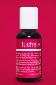 CHEFMASTER LIQUA-GEL 3/4 OZ - FUCHSIA