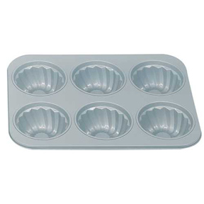 6 Cavity Mini Fluted Pan