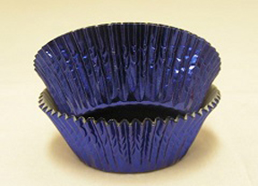 Mini Foil Baking Cups - Blue - 500ct
