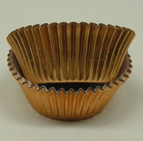 Mini Foil Baking Cups - Gold - 500ct