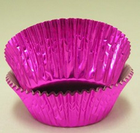 Standard Foil Baking Cups - Hot Pink - 500ct