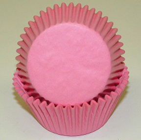 Standard Glassine Baking Cups - Light Pink - 30ct