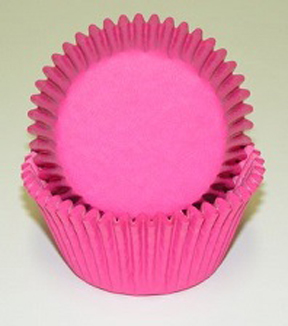 Mini Solid Baking Cups - Pink - 50ct