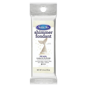 Satin Ice Fondant - Shimmer Pearl - 4.4oz