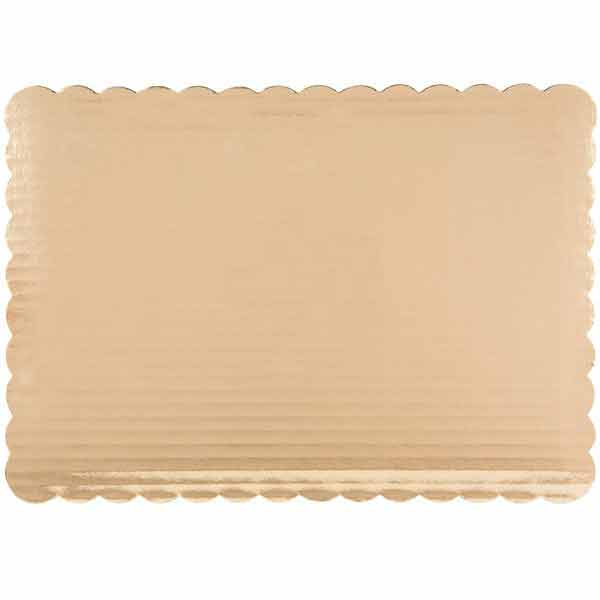 Gold Scalloped Sheet - Full Sheet