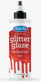 Glitter Glaze - Red