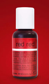 CHEFMASTER LIQUA-GEL 3/4 OZ - RED RED