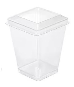 Dessert Shooter Cups with Lids - 3oz - qty 10