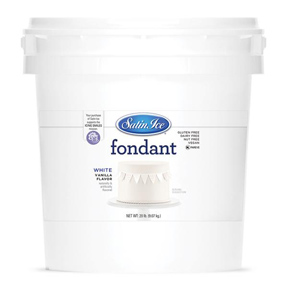 Satin Ice Fondant - White - 20 LBS