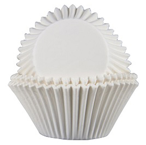Standard Baking Cups - White - High - 50ct